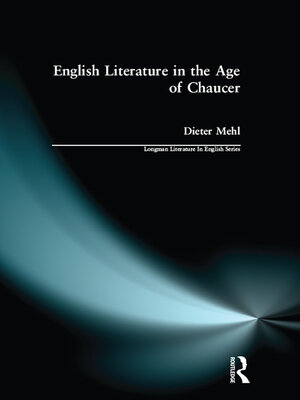 cover image of English Literature in the Age of Chaucer